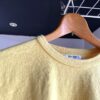 【Unisex】free rage | フリーレイジ　Rycycle Cotton Tee Solid - YELLOW - 画像 (9)