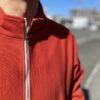 【Men's】*A VONTADE | アボンタージ　Half Zip Stand Collar Sweat - SCARLET - 画像 (4)