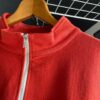 【Men's】*A VONTADE | アボンタージ　Half Zip Stand Collar Sweat - SCARLET - 画像 (8)