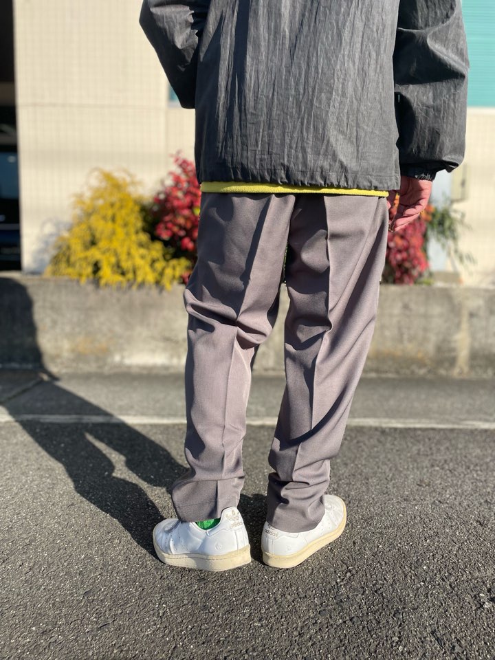 【Men's】BIG MIKE | ビッグマイク Pin Tuck Tropical Easy Pants - GRAY - 画像 (8)