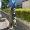 【Men's】D.C.WHITE | ディーシーホワイト　Fatigue Wide Pants - KHAKI [D233858] - 画像 (4)