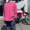【Unisex】WALLA WALLA SPORT | ワラワラスポーツ　3/4 Baseball Tee - MAGENTA - 画像 (3)