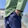 【Unisex】BURLAP OUTFITTER | バーラップアウトフィッター　Track Pant Solid - DEEP NAVY - 画像 (3)