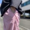 【Unisex】BURLAP OUTFITTER | バーラップアウトフィッター　Track Pant Solid - OX PINK - 画像 (4)
