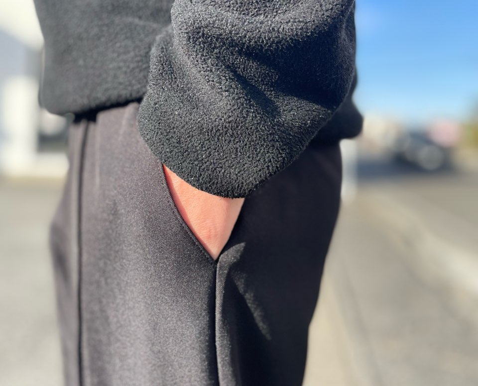 【Men's】BIG MIKE | ビッグマイク Pin Tuck Tropical Easy Pants - BLACK - 画像 (5)