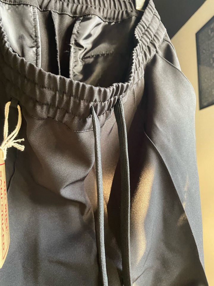 【Men's】BIG MIKE | ビッグマイク Pin Tuck Tropical Easy Pants - BLACK - 画像 (12)