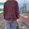 【Unisex】SOUTH2 WEST8 | サウスツーウエストエイト　Trainer Crew Neck Shirt [Poly Smooth] - BURGUNDAY - 画像 (3)