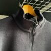 【Unisex】BURLAP OUTFITTER | バーラップアウトフィッター　Knit Fleece Half Zip Top - BLACK - 画像 (10)
