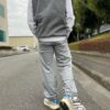 NEEDLES | ニードルズ　Zipped Sweat Pant [C/Pe Jersey] - H.GREY [MR303] - 画像 (13)
