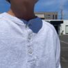 【Men's】BIG MIKE | ビッグマイク　10oz Henry Neck L/S Tee - ASH - 画像 (4)