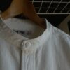 【Men's】free rage | フリーレイジ　"STANDARD" No Collar Denim Shirt - WHITE - 画像 (9)