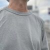 【Unisex】WALLA WALLA SPORT | ワラワラスポーツ　3/4 Baseball Tee - GREY - 画像 (4)