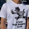 【Ladies】STAMP Run&Co | スタンプ ランアンドカンパニー　STAMP Graphic Run Tee "STAMP BEER RUNNING CLUB" - WHITE - 画像 (2)