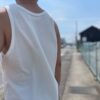 【Men's】melple | メイプル　Salt Creek Tank Top - WHITE - 画像 (6)