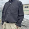 【Men's】BURLAP OUTFITTER | バーラップアウトフィッター　General B.D.Shirt - RAVEN - 画像 (3)