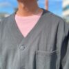 【Men's】BIG MIKE | ビッグマイク　Heavy Flannel Cardigan - CHARCOAL - 画像 (5)