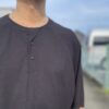 【Men's】patagonia | パタゴニア　Men's Cap Cool Trail Bike Henley - BLACK [24432] - 画像 (3)