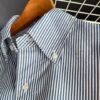 【Men's】BURLAP OUTFITTER | バーラップアウトフィッター　General B.D.Shirt Printed- WHITE BLUE STRIPE - 画像 (9)
