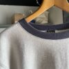 【Men's】*A VONTADE | アボンタージ　Reverse Crew Sweat L/S - OATMEAL / FADE NAVY [VTD-0560-CS] - 画像 (10)
