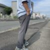 【Men's】melple | メイプル　TOMCAT  Relax Pants - GREY [MP4SS006] - 画像 (6)