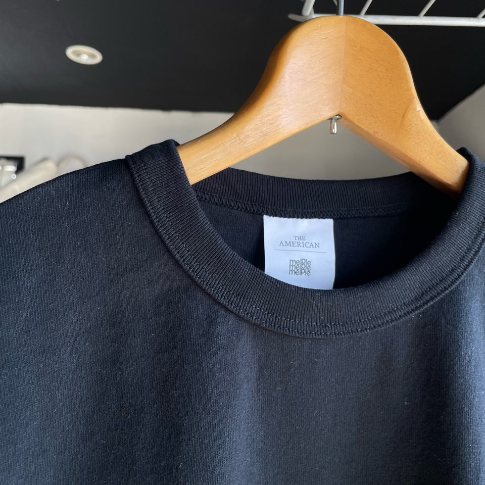 【Men's】melple | メイプル The American Ringer L/S - BLACK - 画像 (9)