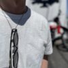 【Unisex】free rage | フリーレイジ　Rycycle Cotton Tee Solid - WHITE - 画像 (4)