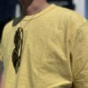 【Unisex】free rage | フリーレイジ　Rycycle Cotton Tee Solid - YELLOW - 画像 (4)