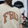 【Unisex】free rage | フリーレイジ　Rycycle Cotton Tee "FRU" - SAND - 画像 (4)