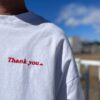 melple | メイプル　melple×SALVAGE PUBLIC Thank you ロンTee - ホワイト - 画像 (3)