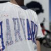 【Unisex】free rage | フリーレイジ　Fade Out Tee "HARVARD" - WHITE - 画像 (4)