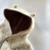 【Kid's】THE NORTH FACE | ザ・ノースフェイス　Baby Cuddle Fleece Poncho - GL グラベル [NAB72402] - 画像 (4)