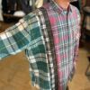 【Unisex】Rebuild by Needles | リビルドバイニードルズ　Flannel Shirt 7Cut Wide Sht - E - 画像 (3)
