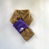 【Kid's】THE NORTH FACE ｜ザ・ノースフェイス　Kid's Camp-bell Fleece Muffler - UB ユーティリティーブラウン [NNJ72411] - 画像 (2)