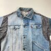 【Unisex】Rebuild by Needles | リビルドバイニードルズ　Jean Jacket 〔COVERD JACKET〕- DENIM [NS297] - 画像 (2)