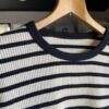 【Unisex】armi | アーミィ　peacetree別注『残布』Zan;p T Border - WHITE BORDER - 画像 (13)