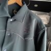 【Unisex】NEEDLES | ニードルズ　Piping Cowboy Jacket 〔DOUBLE CLOTH〕- GREEN[NS150] - 画像 (3)