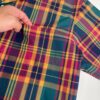 【Men's】EEL Products | イールプロダクツ　花火シャツ - PURPLE CHEACK - 画像 (9)