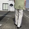 NEEDLES | ニードルズ　Narrow Track Pant [POLY SMOOTH] - ICE WHITE [MR287] - 画像 (4)