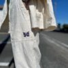 NEEDLES | ニードルズ　String Fatigue Pant [BACK SATEEN] - WHITE - 画像 (4)
