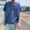 【Men's】*A VONTADE | アボンタージ　9oz Silket Athletic T-Shirt - BLUE GREY [VTD-0533-CS-P] - 画像 (3)