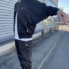 【Unisex】Needles | ニードルズ　Dolman Sleeve Track Jacket [Poly Smooth] - BLACK - 画像 (2)