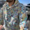 【Men's】patagonia | パタゴニア　Funhoggers Anorak - THRIVING PLANET : LAGO BLUE [20325] - 画像 (3)