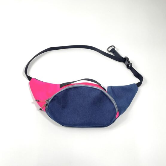 【Unisex】City To Summit | シティートゥーサミット　Funny Pack CORDURA - NAVY×PINK