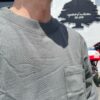 【Men's】Less by SHELTECH | シェルテック　Wide Tee - CHARCOAL - 画像 (4)