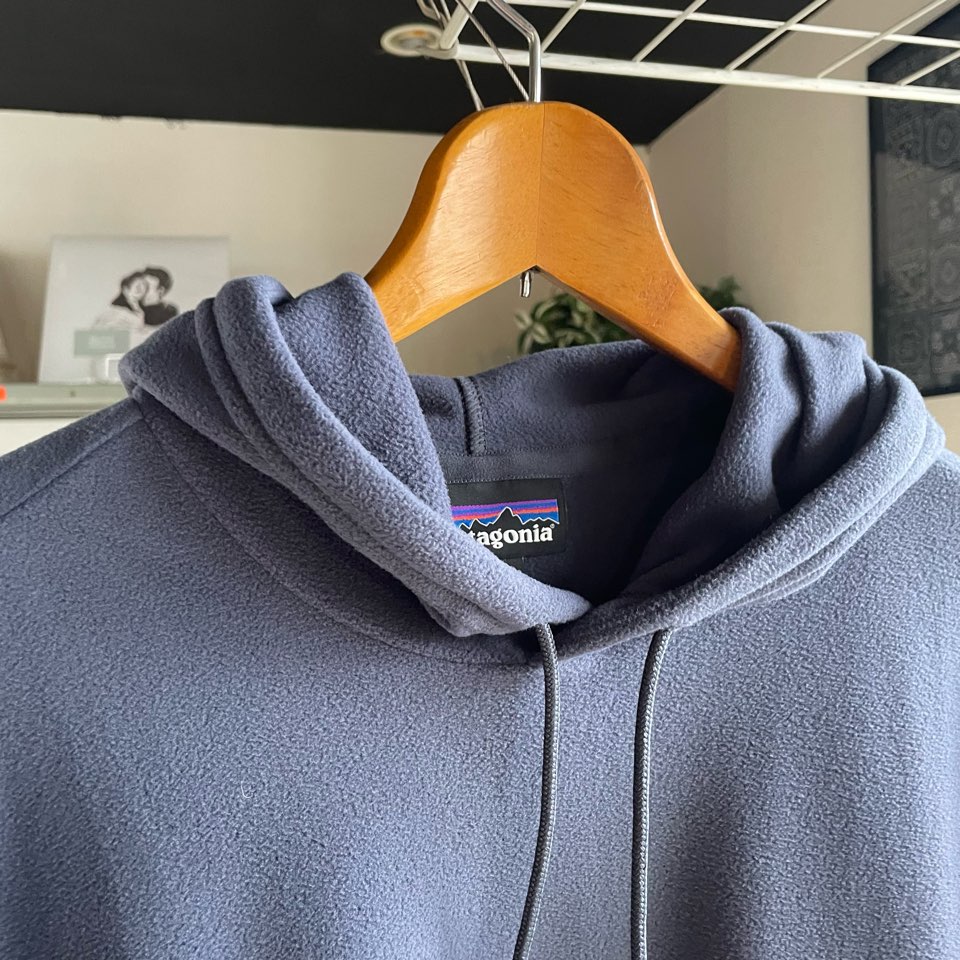 【Men's】patagonia | パタゴニア Men's Micro D Hoody - SMOLDER BLUE - 画像 (8)