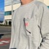 【Men's】BIG MIKE | ビッグマイク　Sunglasses 3Pocket Sweat - ASH GREY - 画像 (4)