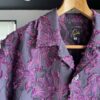 【Unisex】NEEDLES | ニードルズ　Cabana Shirt 《Flower Cut Jq.》ｰ CHARCOAL [PU224] - 画像 (9)