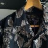 【Unisex】NEEDLES | ニードルズ　Cabana Shirt 《Flower Cut Jq.》ｰ BLACK [PU224] - 画像 (8)