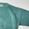 La Paz | ラ パス　Simple Jacquared Crew Sweater - SMOKEY AQUA - 画像 (9)