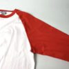 WALLA WALLA SPORT | ワラワラスポーツ　3/4 Baseball Tee 2 Tone - WHITE / SUN RED - 画像 (9)